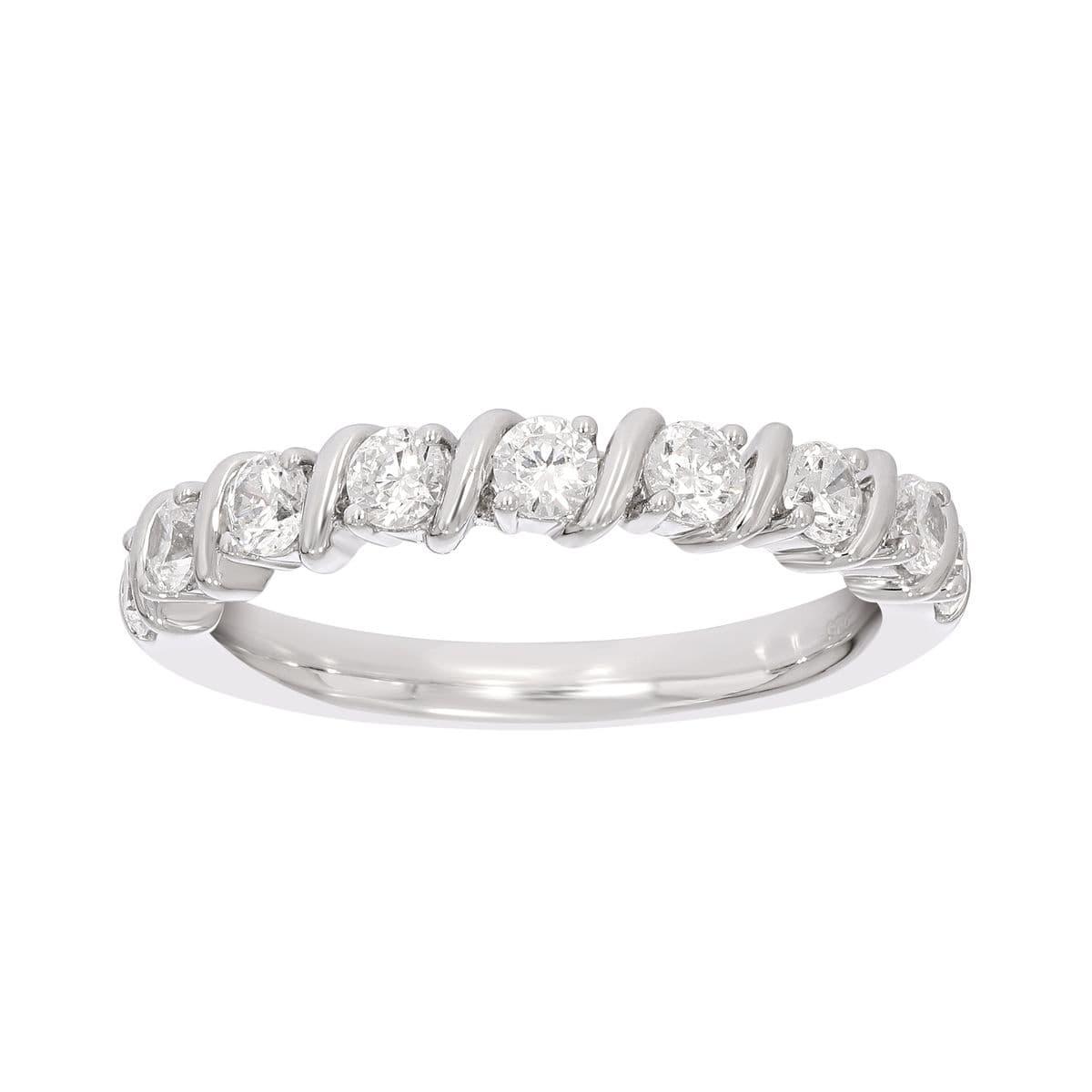 Half-Eternity Bands, style 11-V3043