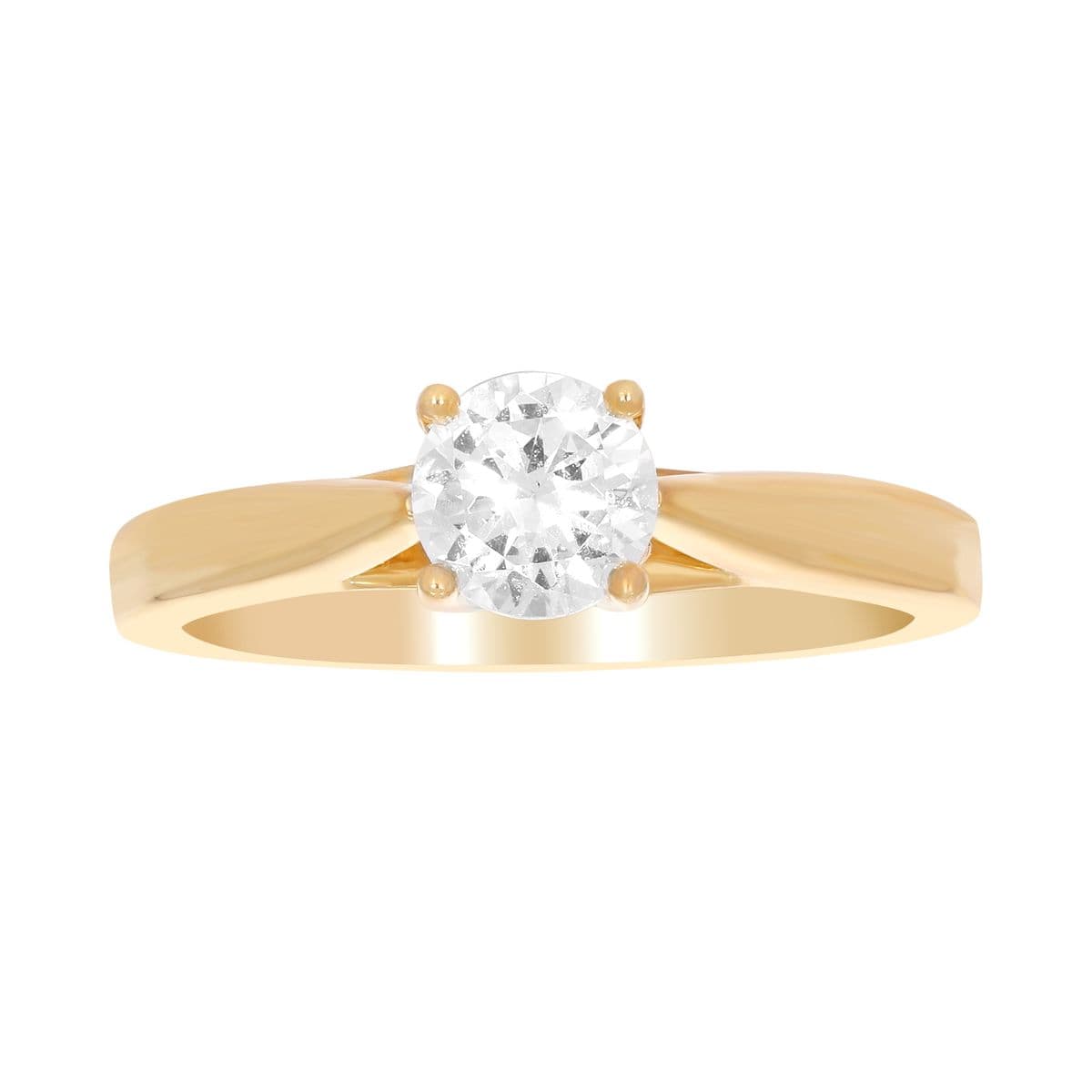Solitaire Engagement Rings, style 11-V2838
