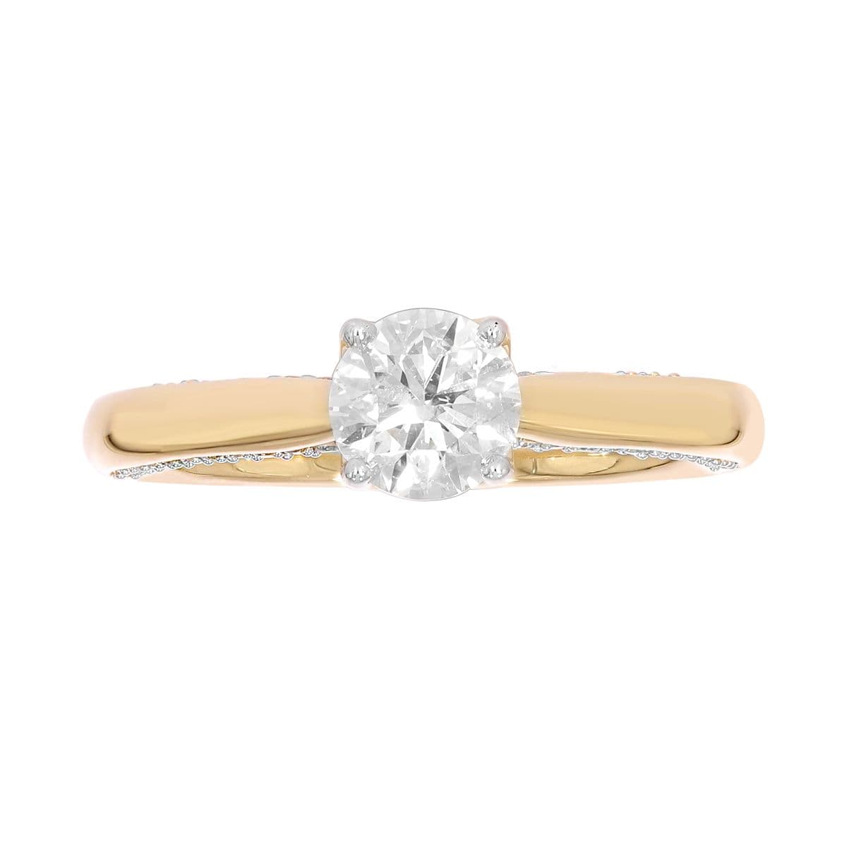 Solitaire Engagement Rings, style 11-V3026
