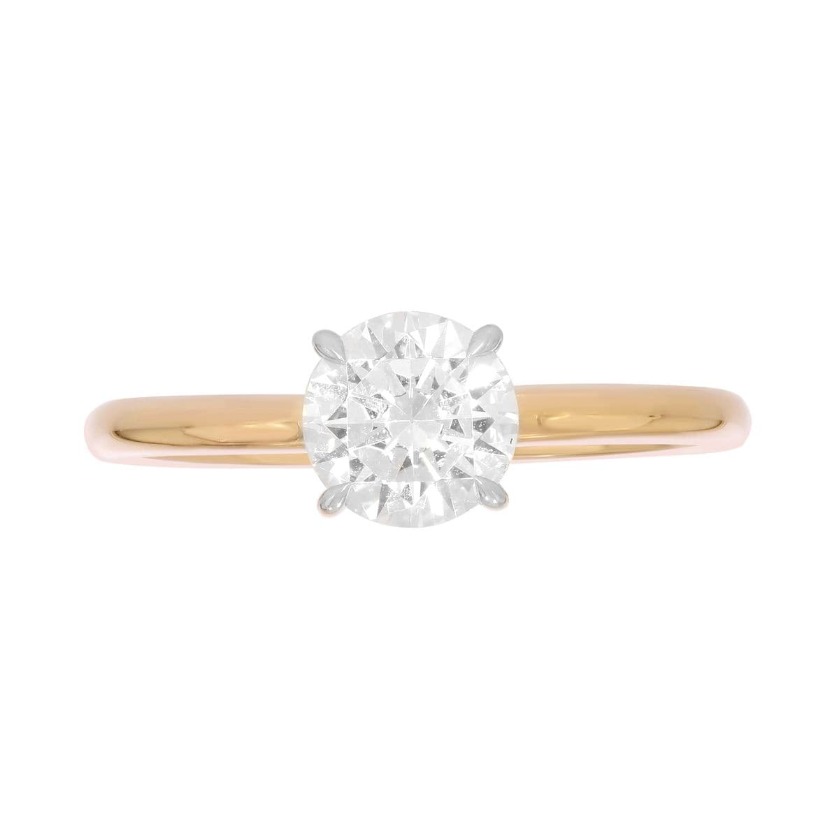 Solitaire Engagement Rings, style 11-V3114