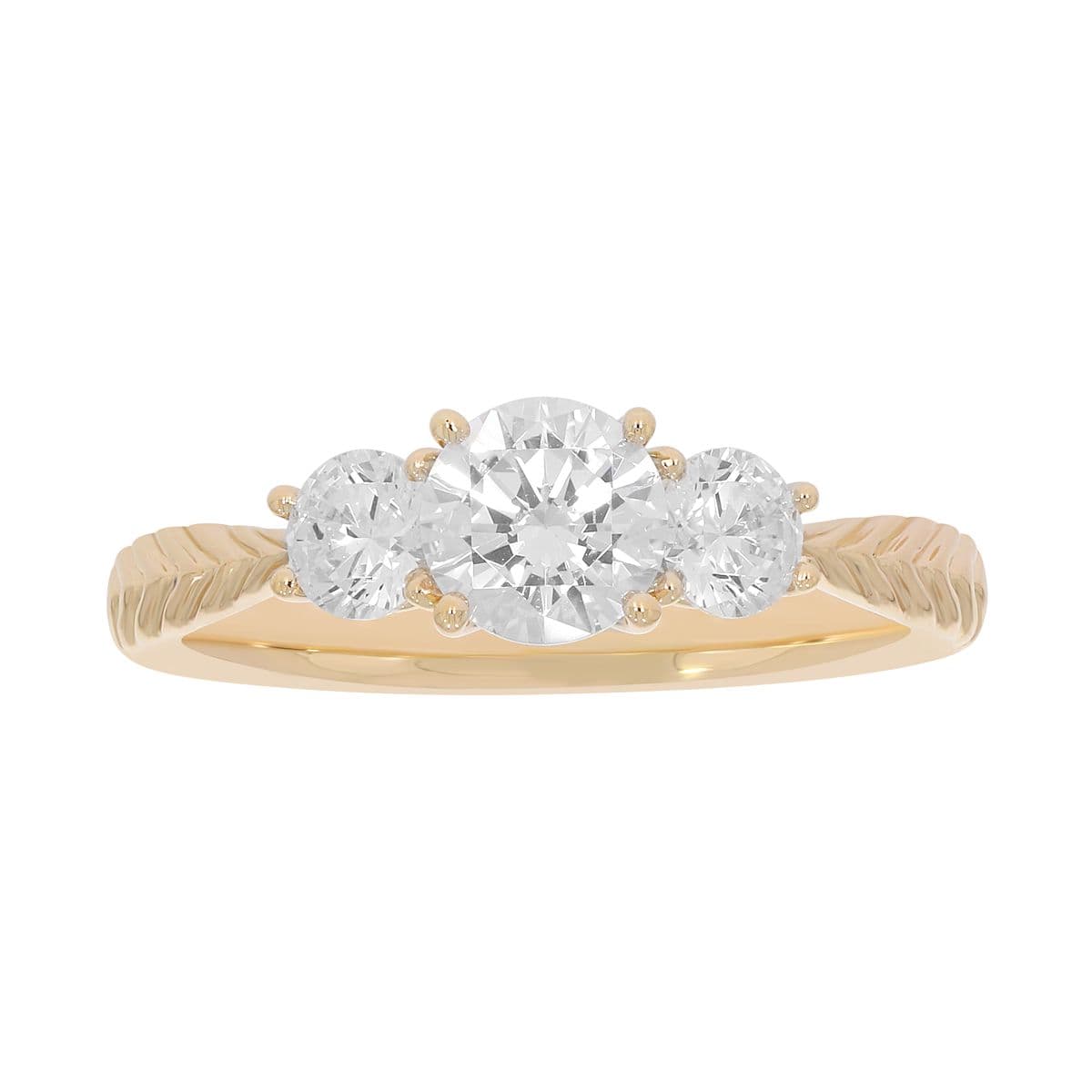Three-Stone Rings, style 11-V2676
