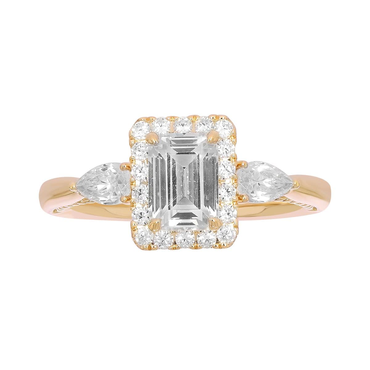 Three-Stone Rings, style 11-V2686